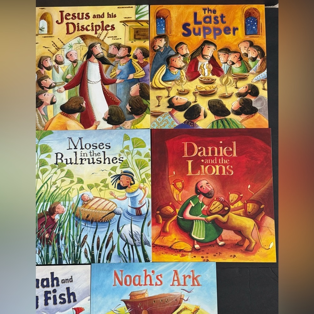 8 My First Bible Stories Introduction To Old Testament Stories 4 Young Children - Picture 3 of 16